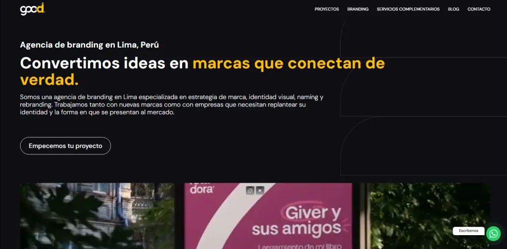 Good Aidia top 1 agencias de branding